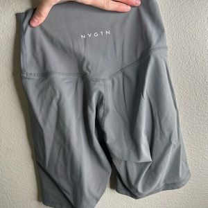 Grey NVGTN shorts